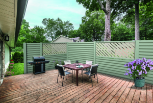 Brise vue extérieur terrasse moderne