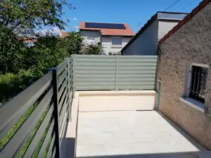 brise vue aluminium