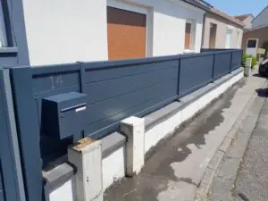 cloture moderne à Laxou