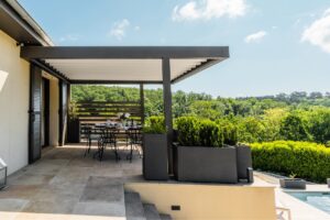 pergola autoporté aluminium design