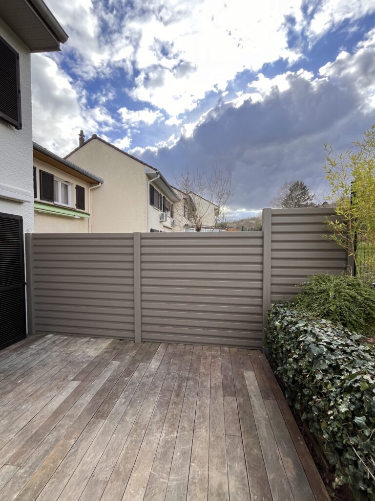 pare vue terrasse