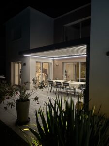 Pergola bioclimatique