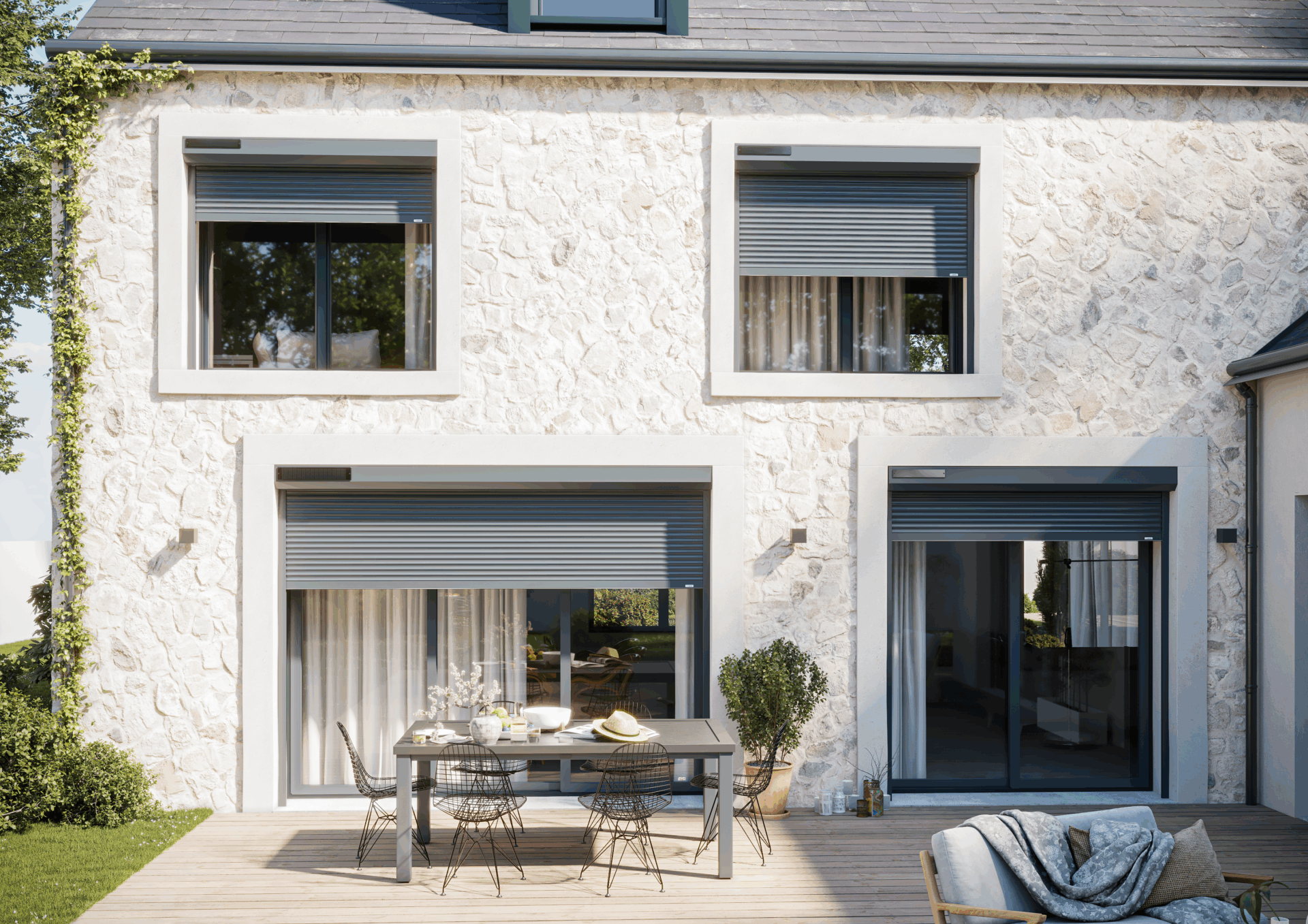 volet roulant solaire orientation sud