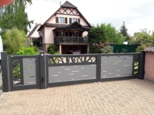 portail aluminium création